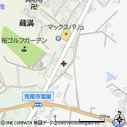 熊本県荒尾市蔵満2070周辺の地図