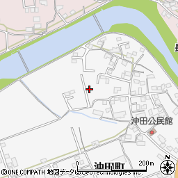 長崎県大村市沖田町574周辺の地図