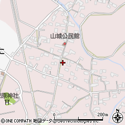 熊本県熊本市北区植木町田底848周辺の地図