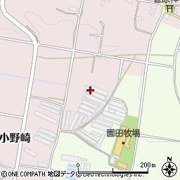 熊本県菊池市七城町小野崎50周辺の地図