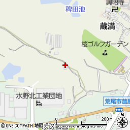 熊本県荒尾市蔵満2339周辺の地図