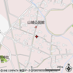 熊本県熊本市北区植木町田底849周辺の地図