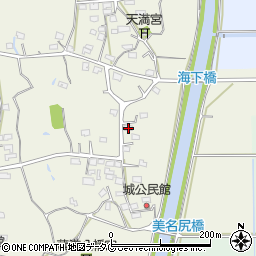 熊本県荒尾市蔵満1605周辺の地図