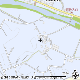 大分県竹田市飛田川1288周辺の地図