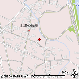 熊本県熊本市北区植木町田底869周辺の地図