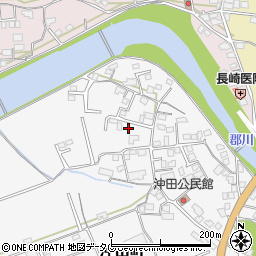 長崎県大村市沖田町526周辺の地図