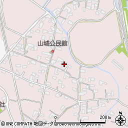 熊本県熊本市北区植木町田底870周辺の地図