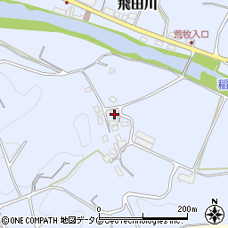 大分県竹田市飛田川1298周辺の地図