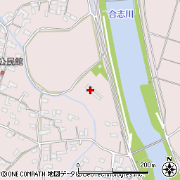 熊本県熊本市北区植木町田底424周辺の地図