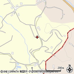 長崎県西海市西彼町平原郷554-1周辺の地図