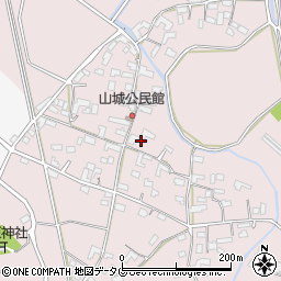 熊本県熊本市北区植木町田底874周辺の地図