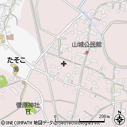 熊本県熊本市北区植木町田底755周辺の地図