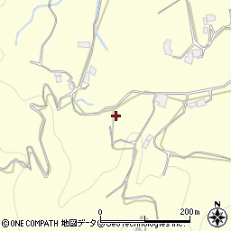 長崎県西海市西彼町平原郷165周辺の地図