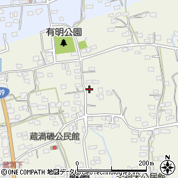 熊本県荒尾市蔵満437周辺の地図
