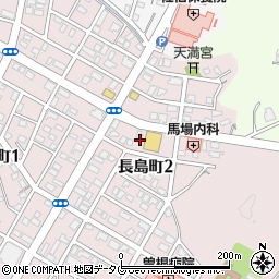 株式会社梅乃家　長島店周辺の地図