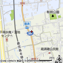 熊本県荒尾市蔵満529周辺の地図