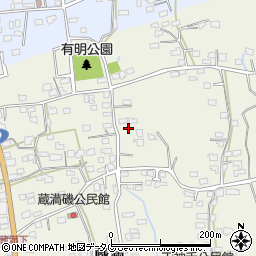 熊本県荒尾市蔵満433周辺の地図