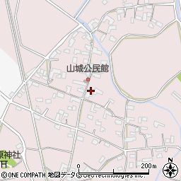 熊本県熊本市北区植木町田底872周辺の地図