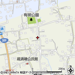 熊本県荒尾市蔵満439周辺の地図