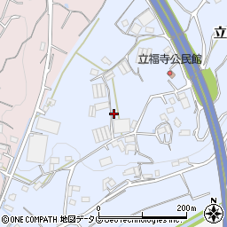 長崎県大村市立福寺町1406周辺の地図
