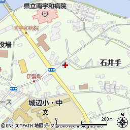 宇和島自動車株式会社　城辺寮周辺の地図