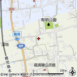 熊本県荒尾市蔵満518周辺の地図