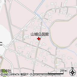 熊本県熊本市北区植木町田底888周辺の地図