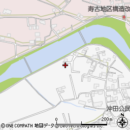 長崎県大村市沖田町567-6周辺の地図