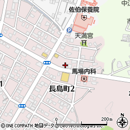 亀山ガラス店周辺の地図