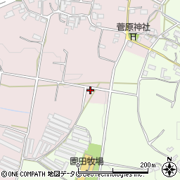 熊本県菊池市七城町小野崎周辺の地図