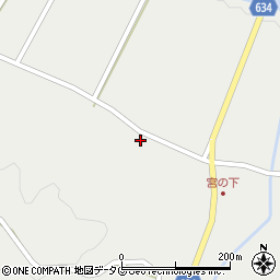 大分県豊後大野市緒方町知田935周辺の地図