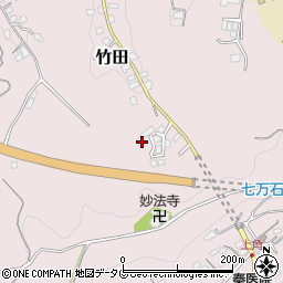 大分県竹田市竹田2444-16周辺の地図