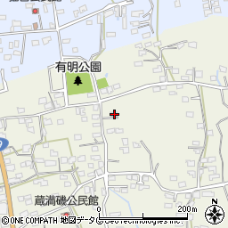 熊本県荒尾市蔵満610周辺の地図