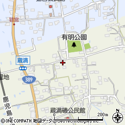熊本県荒尾市蔵満522周辺の地図