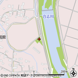 熊本県熊本市北区植木町田底430周辺の地図