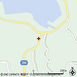 愛媛県南宇和郡愛南町中浦454周辺の地図