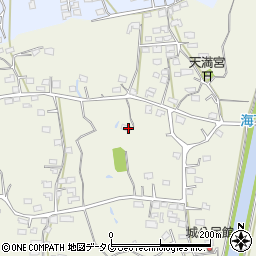 熊本県荒尾市蔵満1302周辺の地図