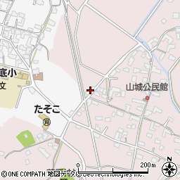 熊本県熊本市北区植木町田底930周辺の地図