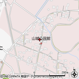 熊本県熊本市北区植木町田底887周辺の地図