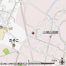 熊本県熊本市北区植木町田底919周辺の地図