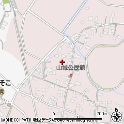 熊本県熊本市北区植木町田底901周辺の地図