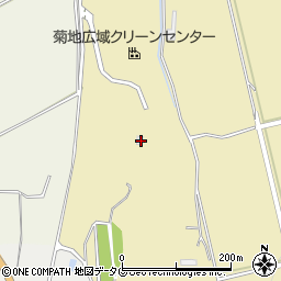 熊本県菊池市下河原4036周辺の地図