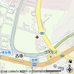 大分県佐伯市古市436周辺の地図