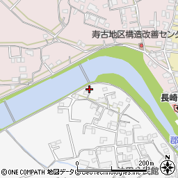 長崎県大村市沖田町558-1周辺の地図