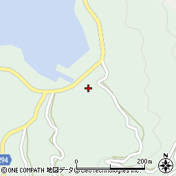 愛媛県南宇和郡愛南町中浦27周辺の地図