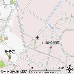 熊本県熊本市北区植木町田底916周辺の地図