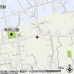 熊本県荒尾市蔵満1042周辺の地図