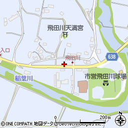 大分県竹田市飛田川2284周辺の地図