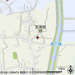 熊本県荒尾市蔵満1283周辺の地図