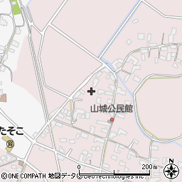 熊本県熊本市北区植木町田底917周辺の地図